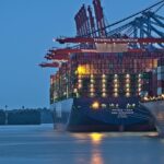 port, ship, water, sea, crane, freight, export, nature, import, charge, logistics, container
